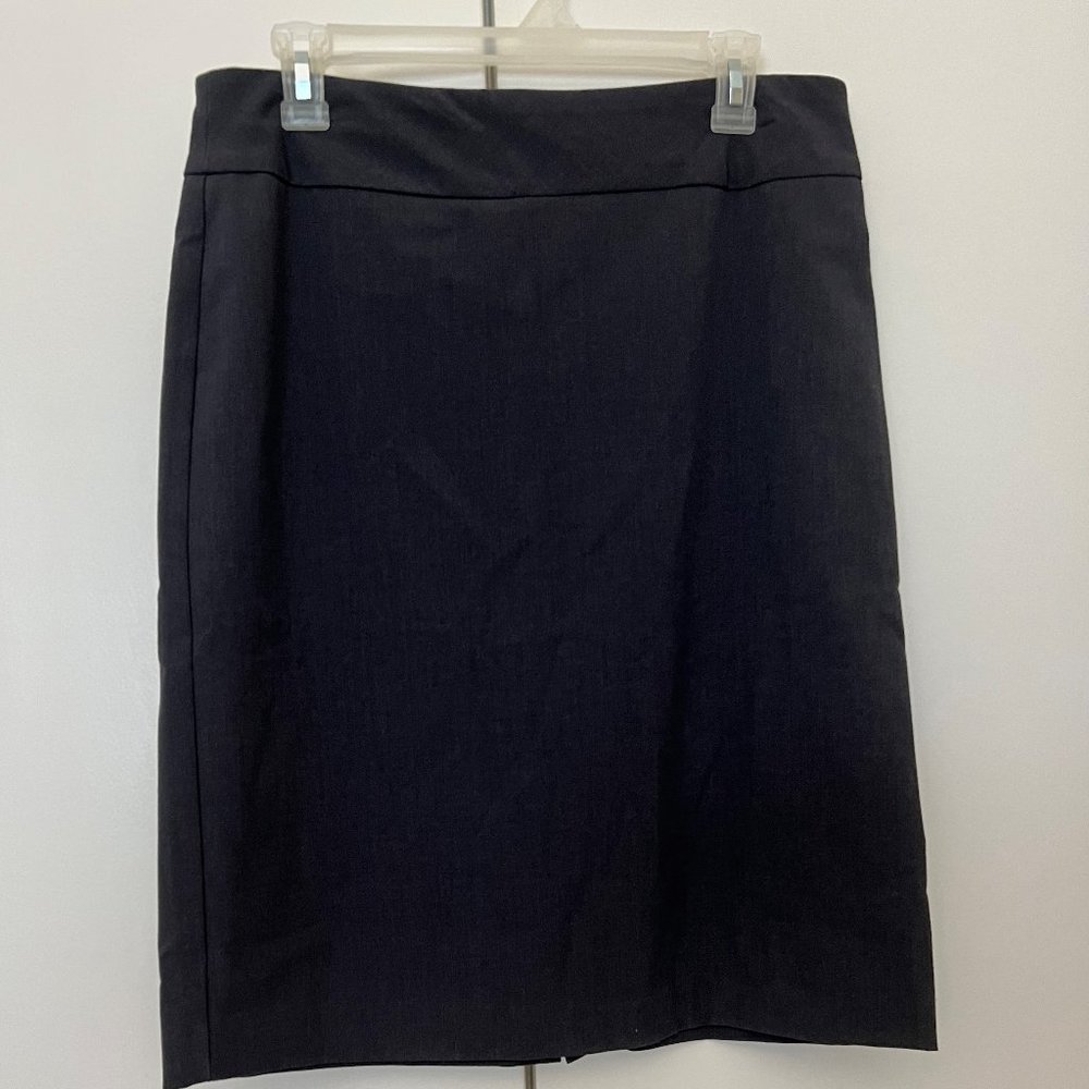 Dark Grey Midi Skirt Size 8